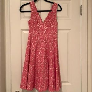 Pink Anthro dress - perf for weddings!